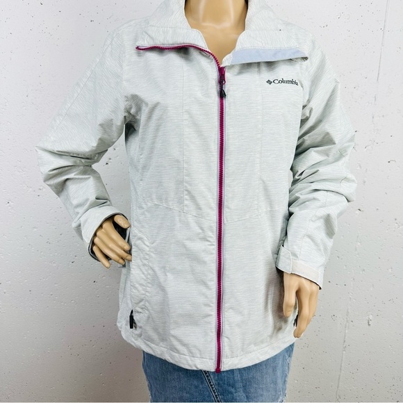 Columbia Women’s size Small Whirlibird Interchange Gray Shell Jacket - Picture 1 of 15